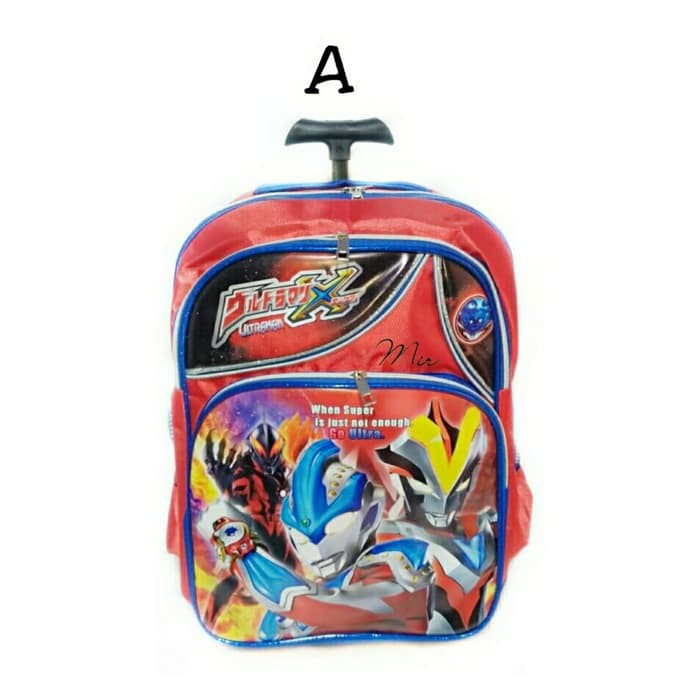 Tas Sekolah Anak Laki2 Catenzo Junior Cst 276 Rc569 Trolly Dorong VF947  Sekolah Ultraman Sd Laki