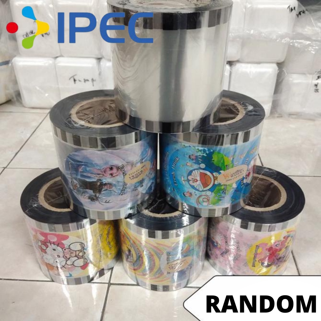 Seal Cup Plastik Sealer Karakter polos / Refill Cup Sealler Sealer Plastik Cup Minuman Tutup Seal Gelas 30073