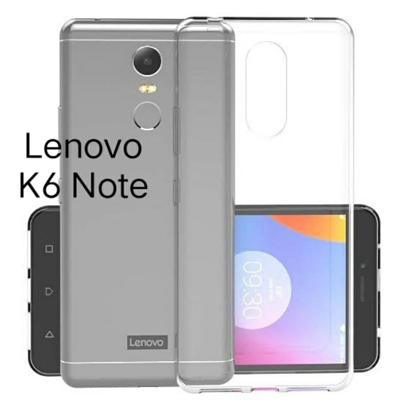 Softcase Clear Lenovo K6 Note Case Lenovo k6 Note
