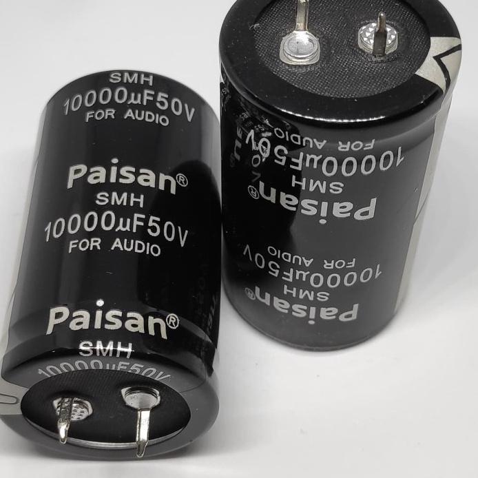 [PRODUK Z0ZER] Capacitor Elco 10000uf 10.000uf 50v Paisan SMH 50v-10.000UF ORIGINAL 9NA