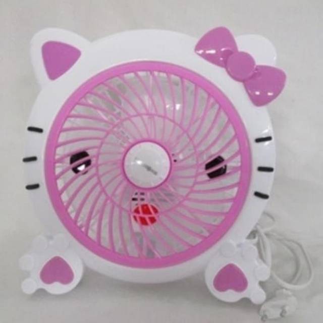 Kipas Karakter Hello kitty kipas box fan welhome WH 170H