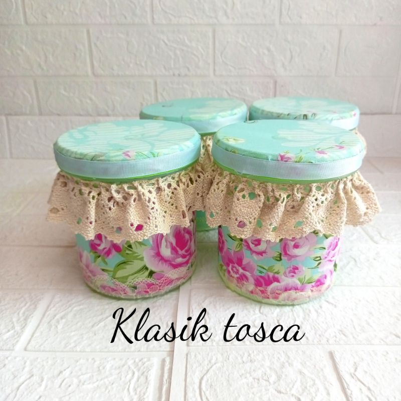 Toples Lebaran 750ml Renda Shabby