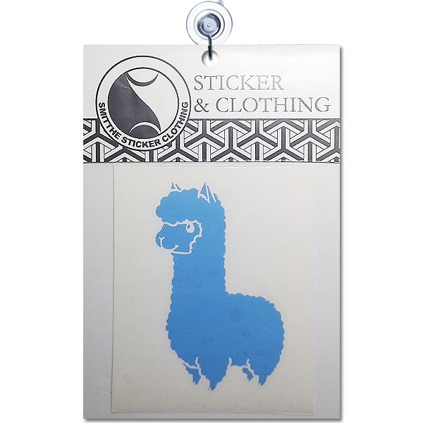 Stiker Llama Alpaca Cute Cutting Sticker untuk Aksesoris Mobil Motor