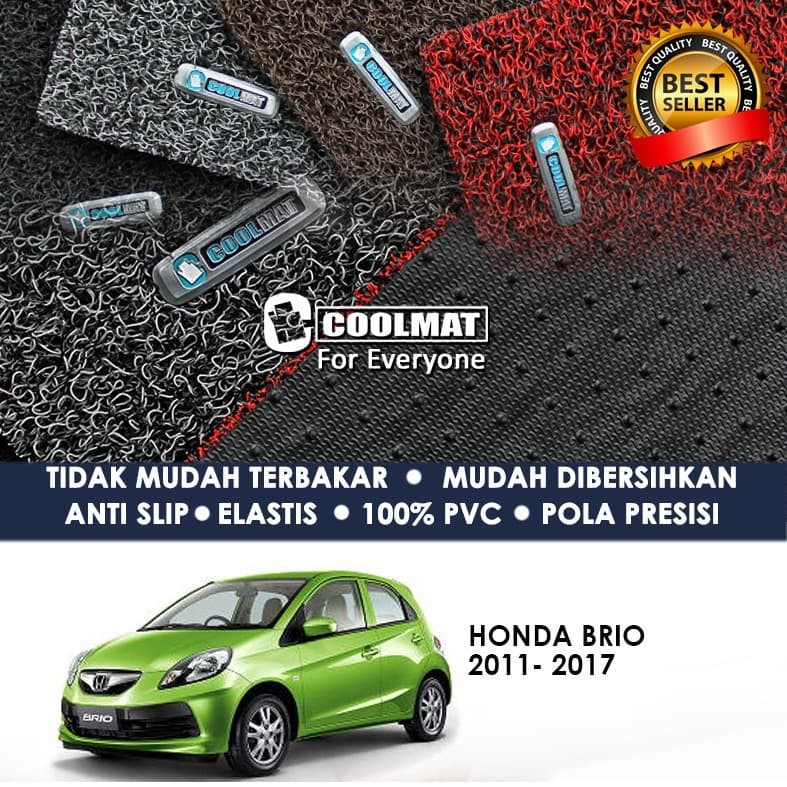 KARPET MOBIL COOLMAT PRIME HONDA BRIO 2011-2017
