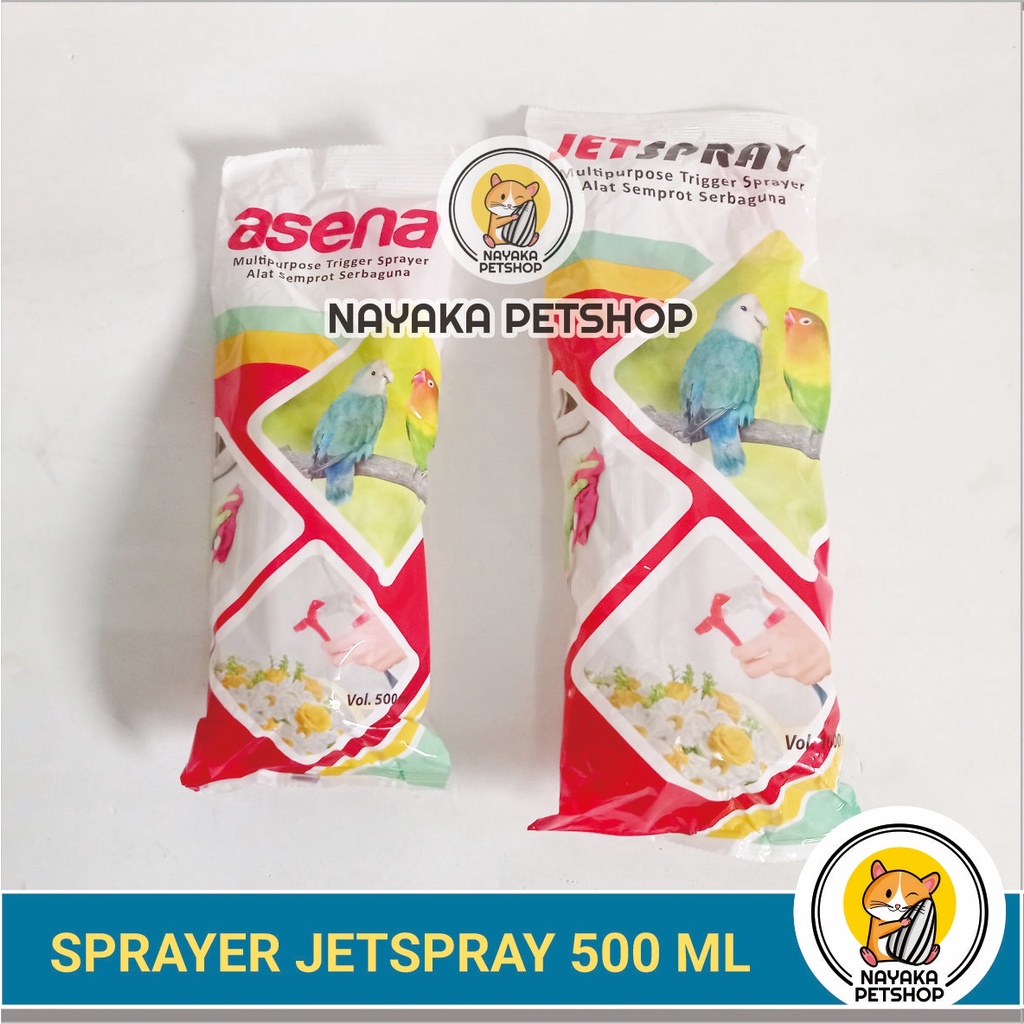 Semprotan Burung JetSpray 500 ML Sprayer Botol Semprot Air Disinfektan Tanaman Hand Jet Spray