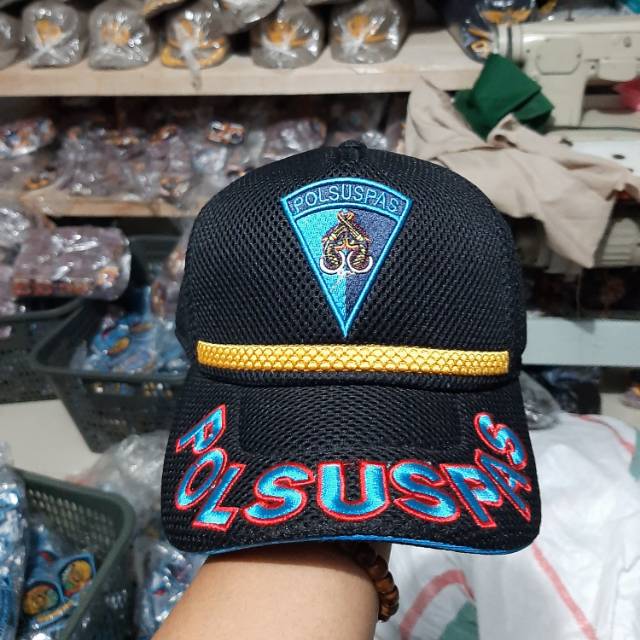 TOPI POLSUSPAS BORDIR TIMBUL