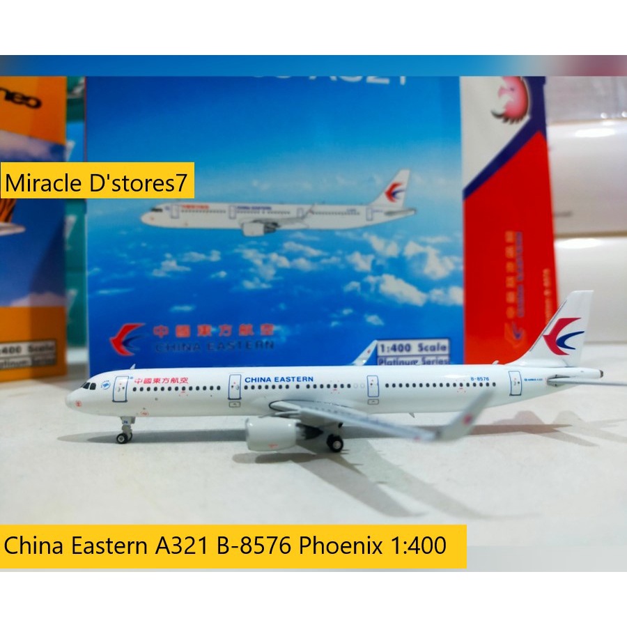 Diecast China Eastern A321 B-8576 Phoenix 1:400