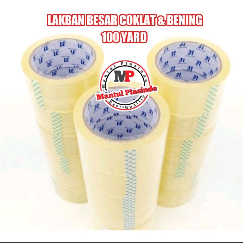 Lakban Bening 100yard / Lakban Besar2inch