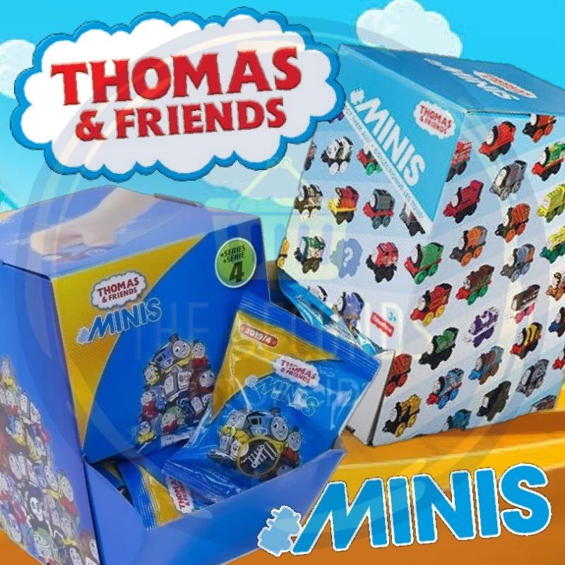 [BUY 7 GET 1 FREE] Thomas &amp; Friends MINIS Seri 2016-2022 &amp; Fizz 'N Go - Original Mattel.Inc