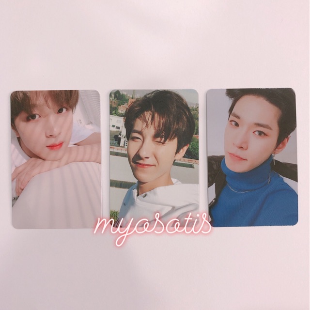 nct 127 / 2018 / dream photocard pc (doyoung & renjun empathy reality, haechan regulate)