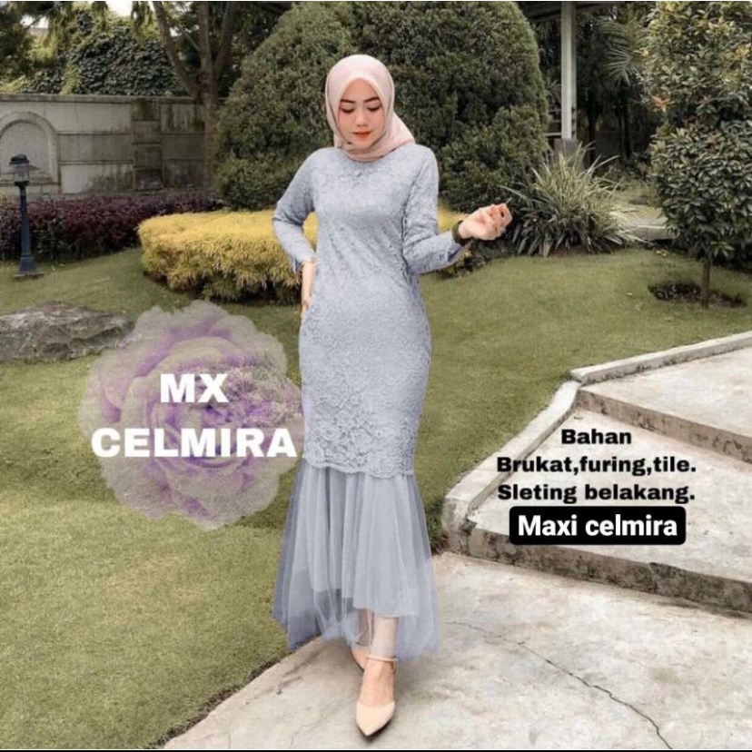 RED LOVE 136 (TEEMURAH) GAMIS MAXI CELMIRA DUYUNG BRUKAT / GAMIS DUYUNG MUSLIMAH/ GAMIS PESTA DUYUNG / GAMIS MAXI DUYUNG/ GAMIS BRUKAT KONDANGAN /GAMIS BRUKAT WISUDAH / GAMIS MAXI BRUKAT  TERLARIS