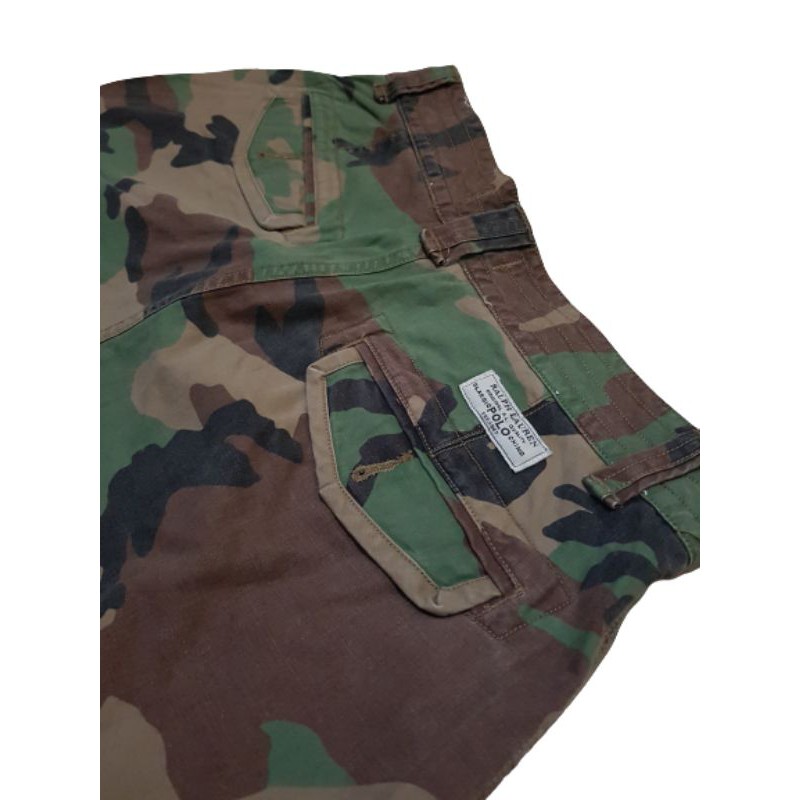 CELANA SHORT CARGO PENDEK LORENG CAMO PRL ORIGINAL ADA BIG SIZE JUMBO MURMER