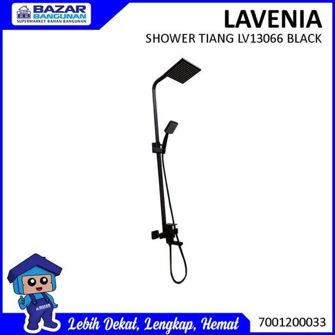 SHOWER TIANG LEVER COLUMN SET LAVENIA LV13066 LV 13066 BLACK 3 WAY TERPOPULER
