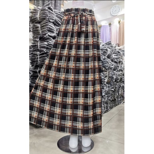 Rok prisket model H kotak kotak premium import