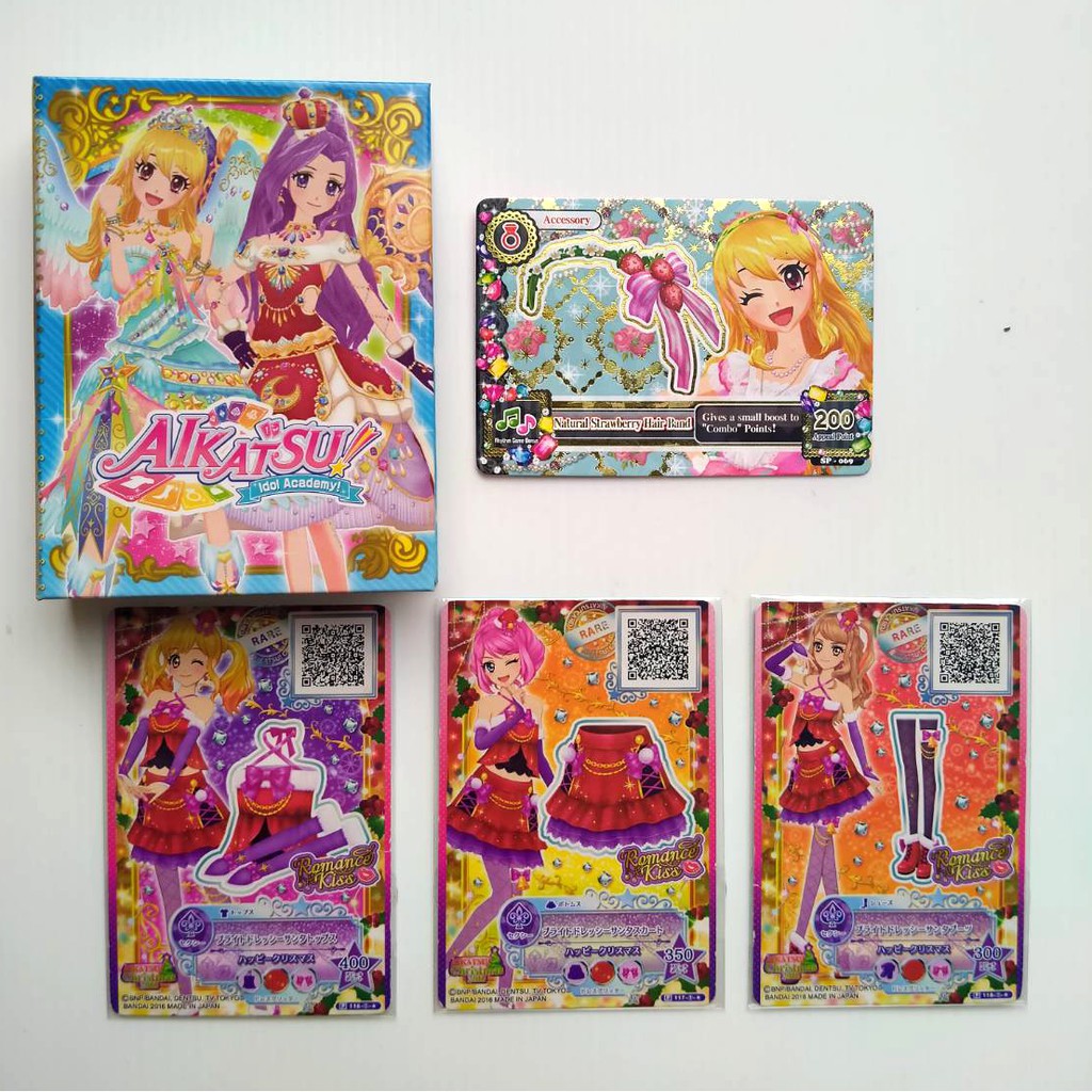 Aikatsu Binder Mini Season 1 Plus Kartu Aikatsu Stars