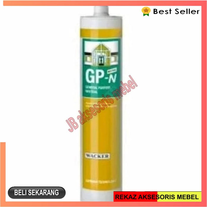 

LEM KACA SILIKON NETRAL GP WACKER / SEALANT NON ASAM