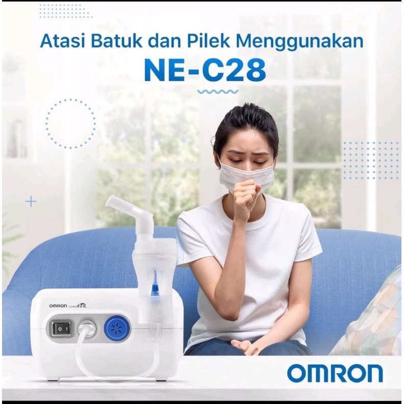 Omron Nebulizer NE-C28 /Alat Terapi Uap