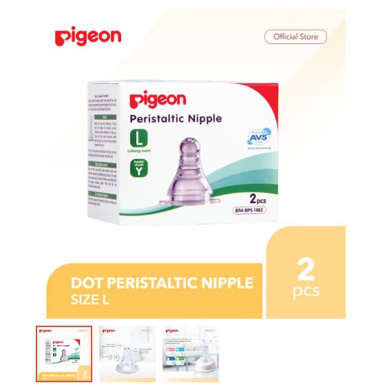 Pigeon Dot Peris Slim Nipple 2