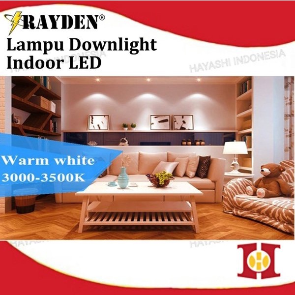 Lampu Downlight 6W 12W 18W Lampu LED Panel Light Indoor Rayden