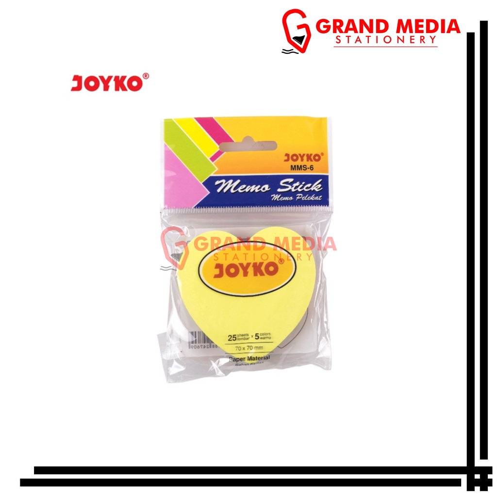 

[GRAND MEDIA] STICKY NOTES / MEMO STICK JOYKO MMS-6 HATI