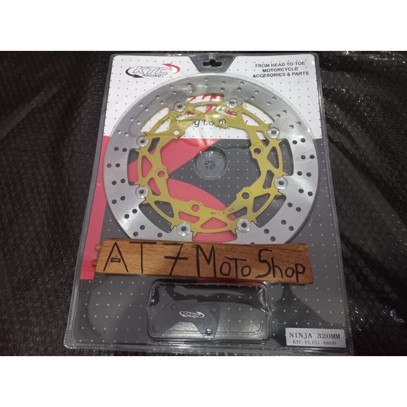 Piringan 320mm ninja rr velg ori rcb vrosi ninja250 disc ktc
