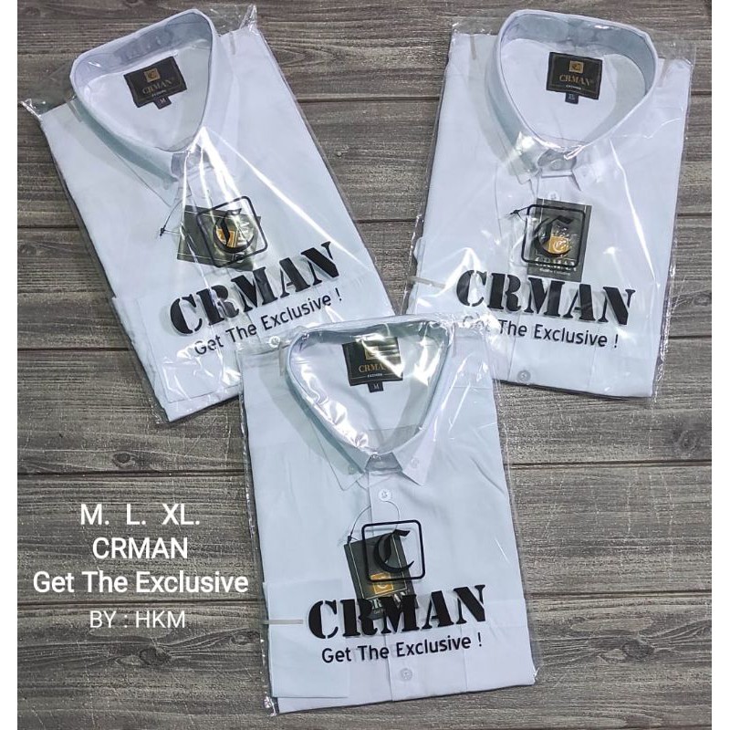 Kemeja putih polos pria slimfit | kemeja formal polos putih hitam pria dewasa lengan panjang - kemej