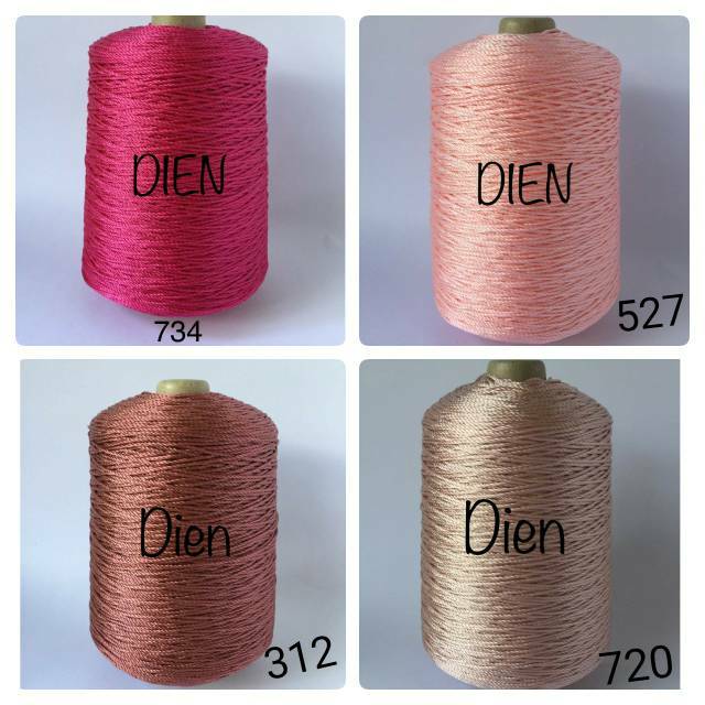 PREMIUM Benang Rajut Nilon ( Nylon ) Prolene / Monolon d27 varian warna pink