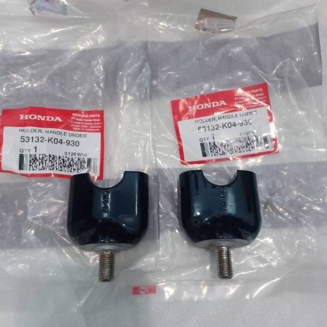 Dudukan stang stir beat street raiser bawah beat street kanan kiri original AHM