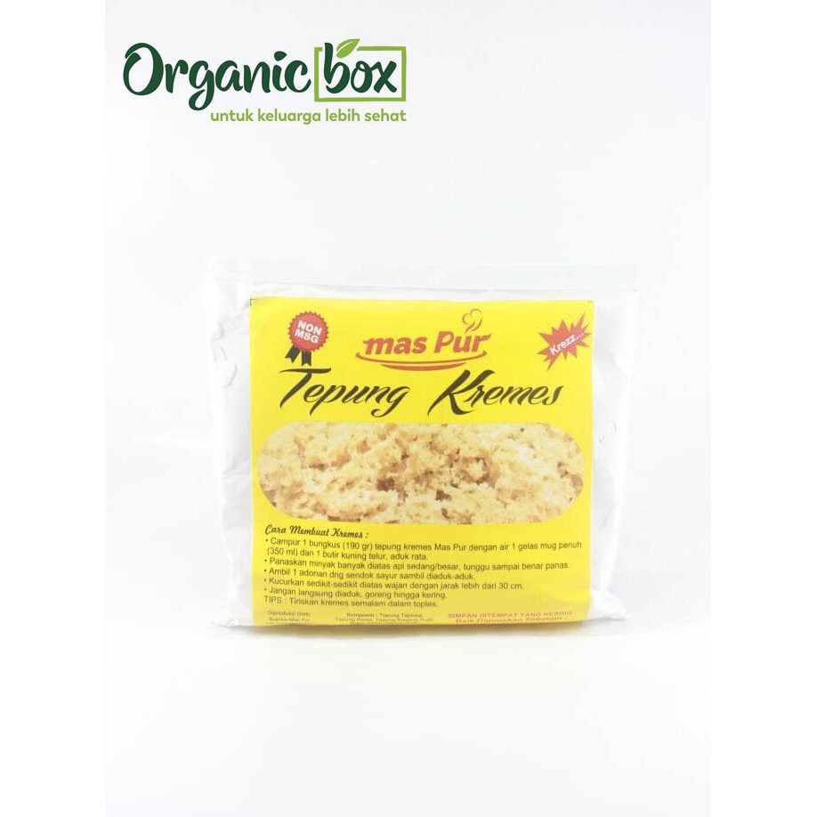 

Tepung kremes 190 gr