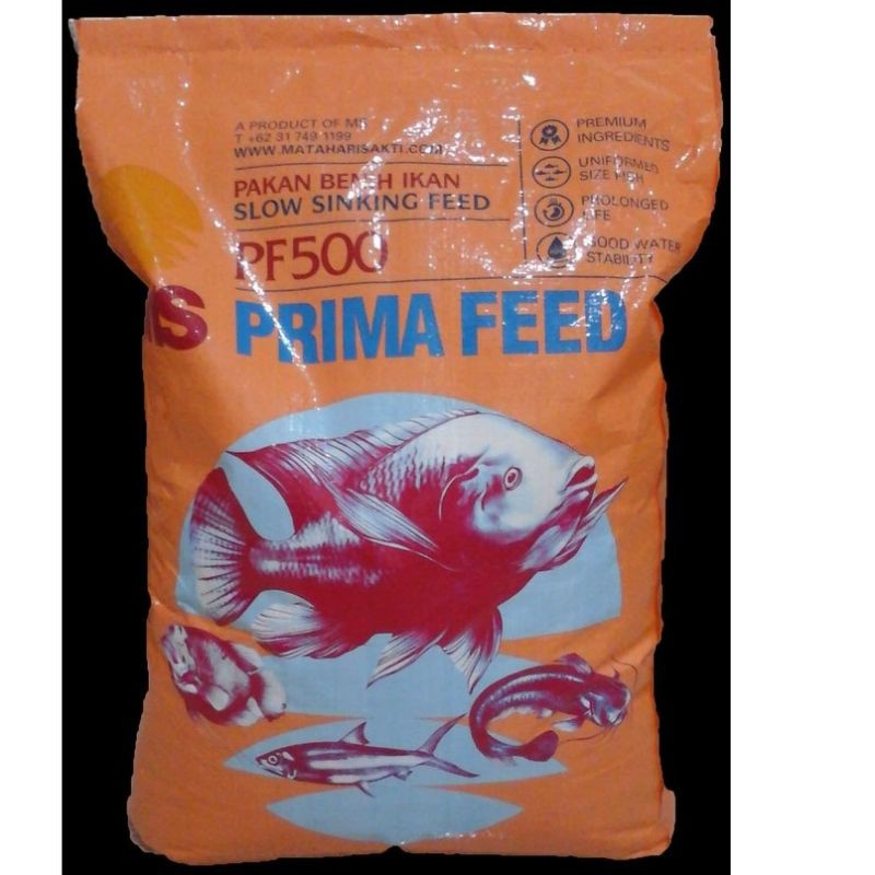 Pelet Ikan PF 500 repack 1 kg