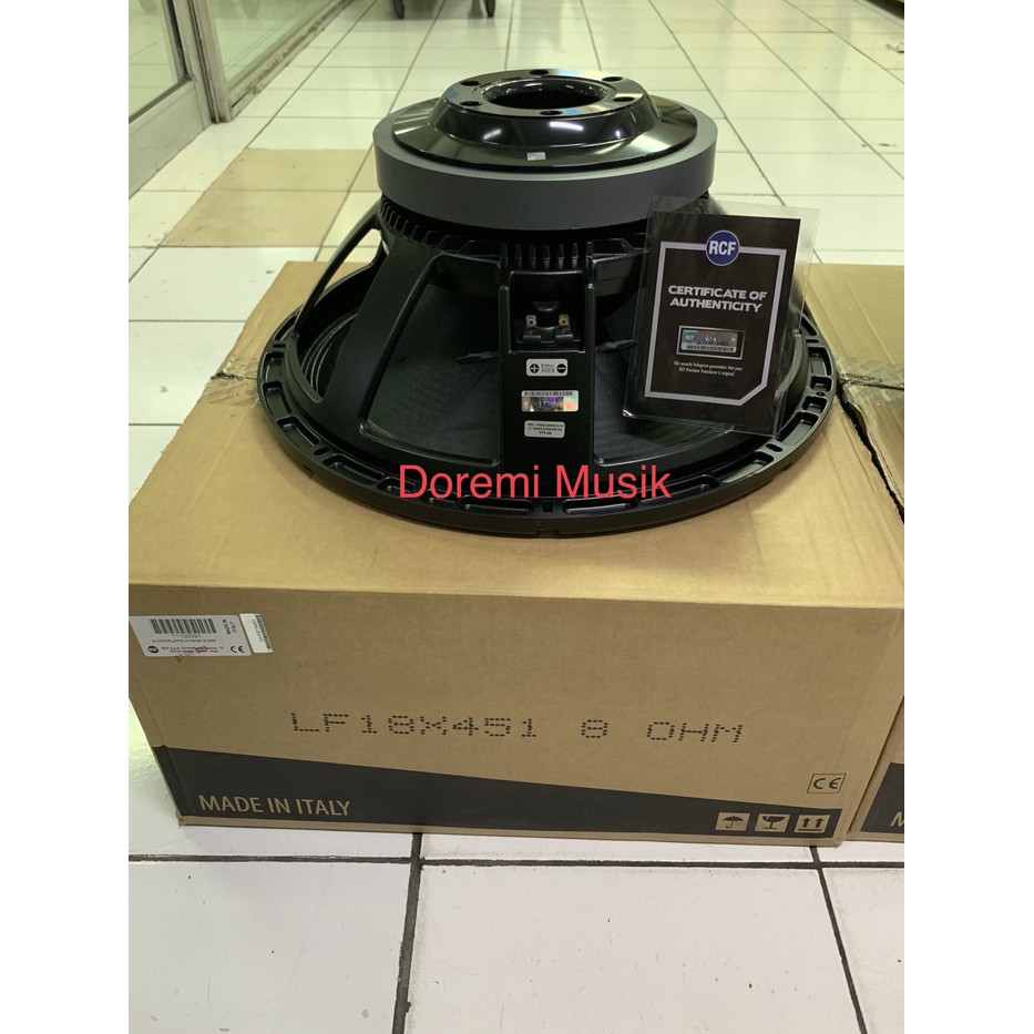 Speaker 18inch Rcf Lf 18 X 451 Original