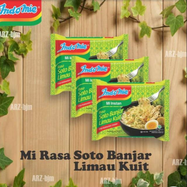 

Indomie Rasa Soto Banjar Limau Kuit Khas Kalimantan Selatan