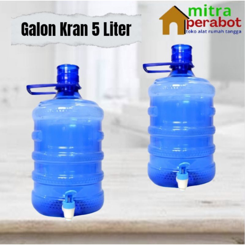 Galon Air 5 Liter Galon Air Minum Dengan Kran Keran Galon Air Kecil