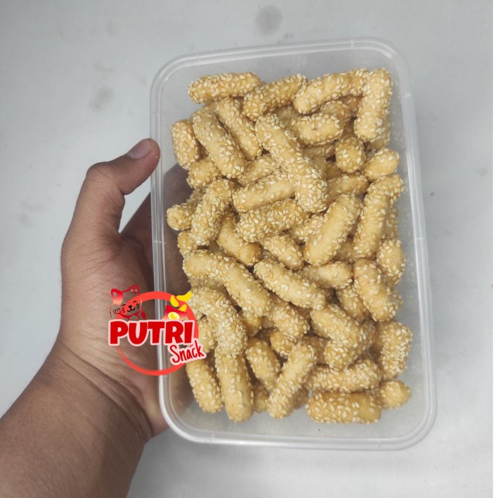Onde Onde Wijen Kering Manis / Keciput Wijen Oval 100gr+ kemasan box