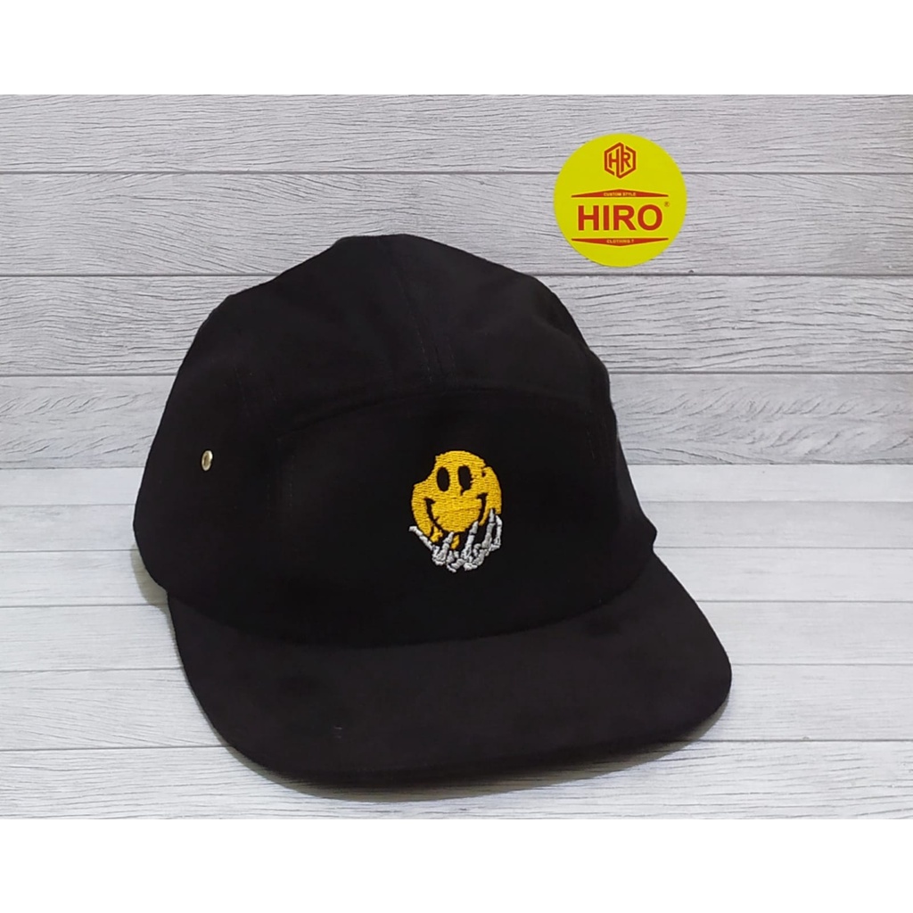 [COD]Topi Distro Pria/Topi Snapback Bordir Swett Hip-Hop New Model/Topi Lima panel