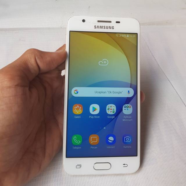 Samsung J5 Prime Gold 4g Lte Dual Sim Mulus Minus Shopee Indonesia