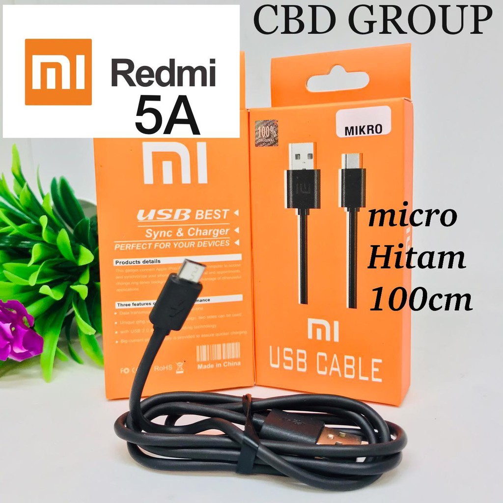 KABEL DATA XIAOMI REDMI 5A MICRO USB / XIAOMI 6C TYPE C