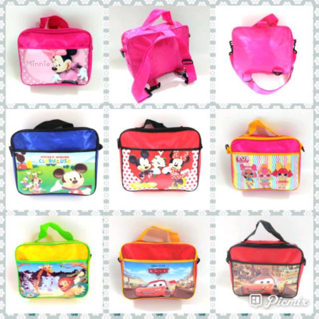 Tas ultah slempang 3in1 parasut