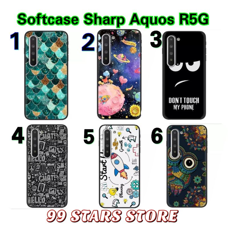 Softcase Sharp Aquos R5G