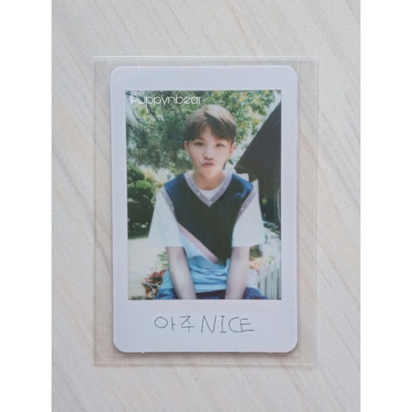 Seventeen Photocard Woozi Aju nice