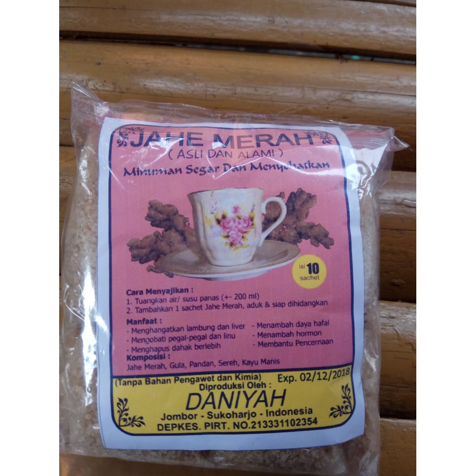 

makanan khas JAHE MERAH minuman segar dan menyehatkan