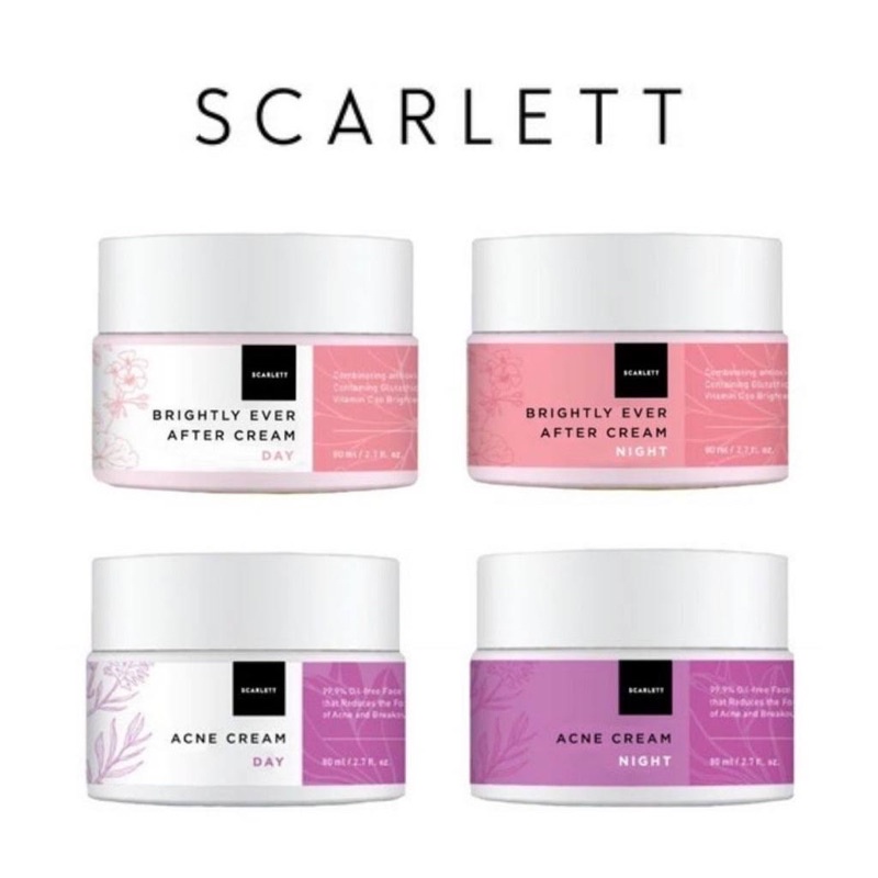 Cream siang & Cream malam Scarlett