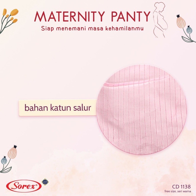 Sorex CD Hamil 1138 - Maternity Panty/Celana dalam hamil /celana ibu hamil