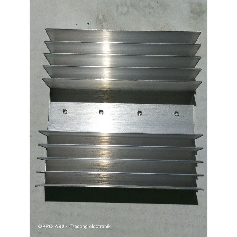 HEATSINK 5 SIRIP 10cm/tebal 2mm