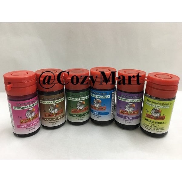 

Pewarna Makanan Raja Burung 15ml