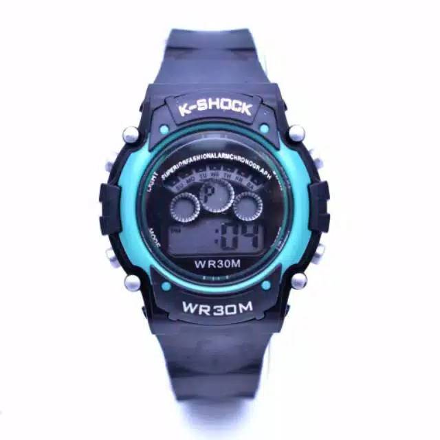 (Harga Termurah) Jam Tangan Pria Sporty Digital Strap Rubber