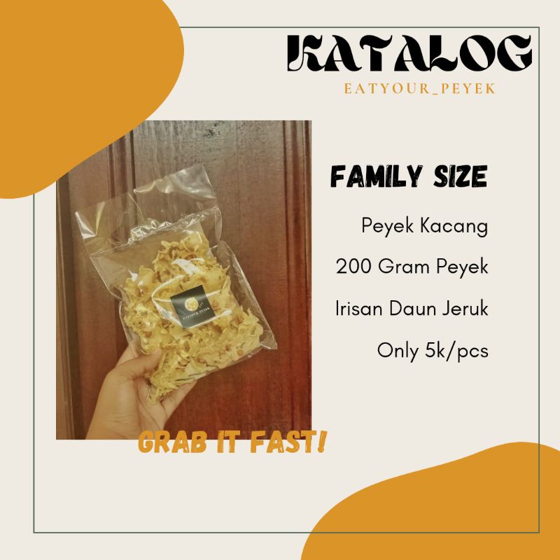 

Peyek Kacang 200 Gram