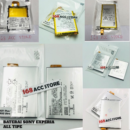 BATERAI SONY EXPERIA BATRE BATTERY HANDPHONE SONY ALL TIPE