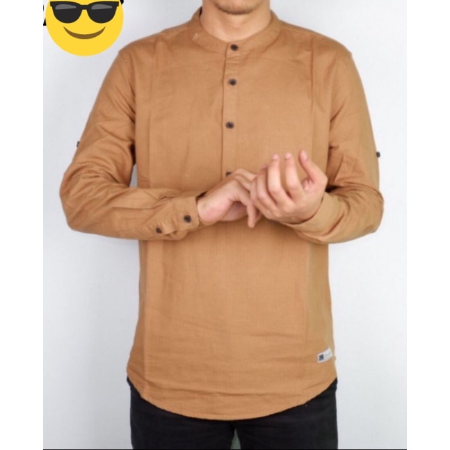 Kemko Concept Lengan Panjang / Kemeja Kerah Shanghai / Kemko Kerah Shanghai / Concept Terbaru / Conc