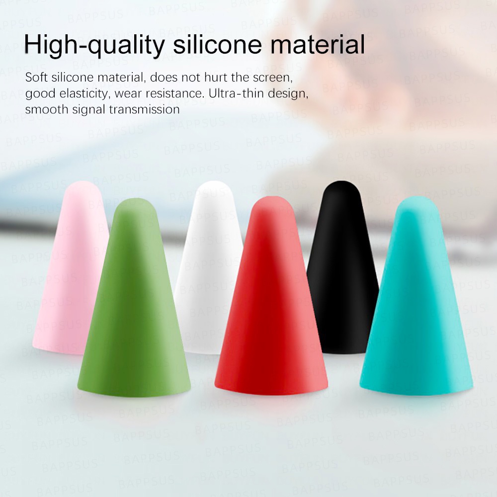 Color Pen Tip Protector Pensil Silicone Replacement Pen Tip Protector Pelindung Ujung Pulpen Layar Sentuh